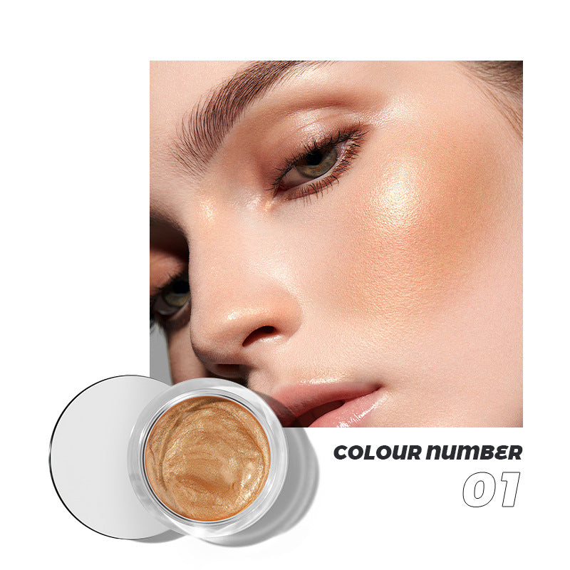 10-color liquid blush eyeshadow, which naturally outlines contours with fine glitter highlighter