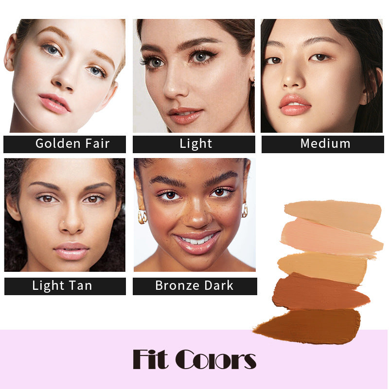 12 Color Concealer Natural Moisturizing Long Lasting Concealer 3D Concealer