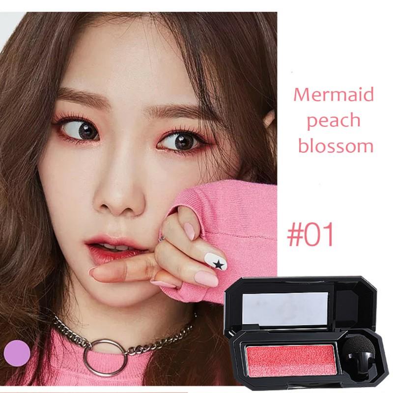 Double Color Convenient Eyeshadow Makeup Palette Waterproof Pigment Shimmer Eye Color Cosmetics