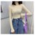 High Neck Sweater With Long Sleeve Pullover Top