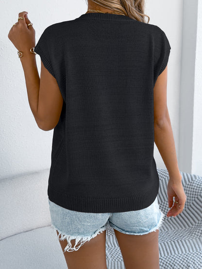 Women S Color Block Heart Loose Knit Valentine S Sweater Top