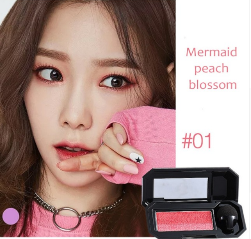 Double Color Convenient Eyeshadow Makeup Palette Waterproof Pigment Shimmer Eye Color Cosmetics