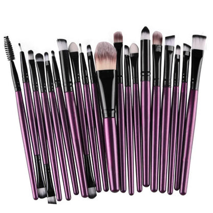 20-piece Makeup Brush Set, Eyeshadow Foundation Brow Lip Brushes, Makeup Tools