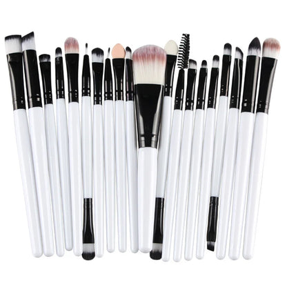 20-piece Makeup Brush Set, Eyeshadow Foundation Brow Lip Brushes, Makeup Tools