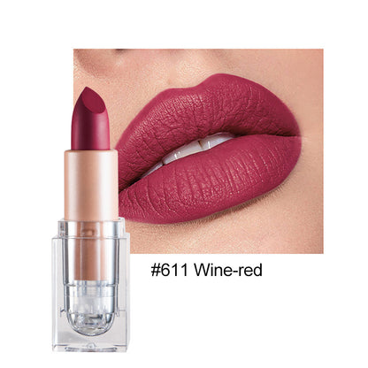 Matte Lipstick 12 Color Lipstick Not Easy To Fade Nude Pink Lipstick